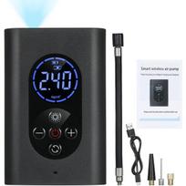Pripūtimo nešiojamas oro kompresorius 150 Psi elektrinis oro siurblys su USB įkraunamu LED slėgio matuokliu 4000Mah automatinio išsijungimo maitinimo blokas