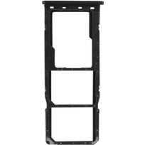 Kortelių dėklas – Xiaomi – Redmi Note 9 – 2x Nano SIM – Micro SD – juodas