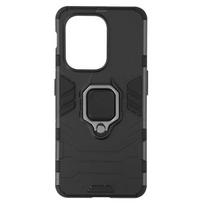Išmaniojo telefono dėklas - AVIZAR - OnePlus Nord 3 5G - Hibridinis - 360° sukasi žiedas - Juodas