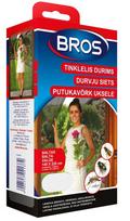 BROS Baltas apsauginis durų tinklelis 75x220cm, 2 vnt.