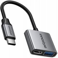 INNOSTYLE USB-C USB OTG USB-A ADAPTERIO ATMINTINĖS LAIDAS ĮKROVIMUI