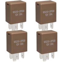 Relė 95230-2P030 (4 vnt. pakuotėje), 4 kontaktų universali maitinimo relė 12V 35A, skirta , transporto priemonėms