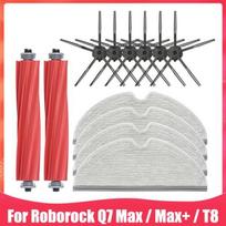 „Xiaomi Roborock Q7 Max“ / „Max+“ / „T8“ roboto dulkių siurblio atsarginės dalys „Mop“ pagrindinis šoninis šepetys~12757