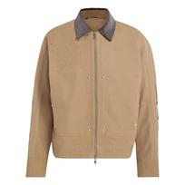 ADIDAS ORIGINALS Demisezoninė striukė 'Premium Essentials' rusvai žalia