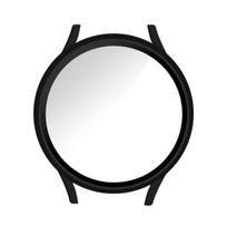Visiškai apsaugotas grūdintas stiklas, skirtas Samsung Galaxy Watch 5, 40 mm juodas