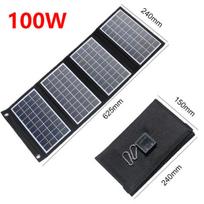 Sulankstomas saulės kolektorius 100 W/ 80 W/ 60W 5V, 100W