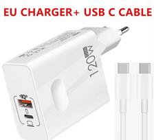 120W greito įkrovimo USB C tipo PD kabelio greito įkrovimo greito įkrovimo 3.0 adaptorius Phone