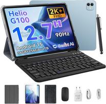 Planšetinis kompiuteris Blackview LINK8 12.7" 2K+ 90Hz, 36GB + 256GB/SD 2 TB, Android 15, 8400 mAh, 16+13MP, WPS Mėlyna