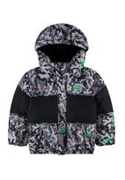 Nike Sportswear Žieminė striukė antracito spalva / akmens / šviesiai žalia