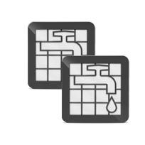2 Komplektų pakaitinės filtro dalys xv1220/01 dulkių siurblio 2000 serijos valymo priedams