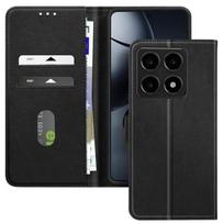 Piniginė dėžutė - AVIZAR - Xiaomi 14T Pro - Juoda - Kortelių laikymas - Vaizdo palaikymas