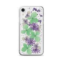 Coque - Puro Glam Hippie Chic - iPhone XR - Nugarinė ir šoninė apsauga - Skaidrus ir žalias