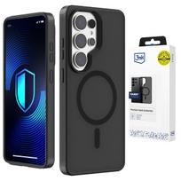 Dėklas Samsung Galaxy S25 Ultra - 3mk Hardy Hazy MagCase Black