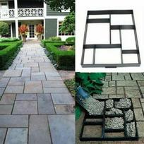 60 x 50 cm betono klojimo formos derva grindinio formos akmenys laipteliai sodo važiuojamosios dalies takui