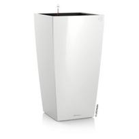 Lechuza vazonai Cubico Premium 22 cm, Balta, blizgi