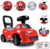 Smoby My First Car - paspiriama mašinėlė mažyliams - saugi ir manevringa - atlošas ir daiktadėžė - idealiai tinka vaikams nuo 10 mėnesių