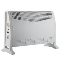 Elektrinis konvektorinis šildytuvas 2000 W su termostatu baltas 58,5 cm