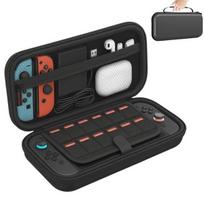 Etui k Nintendo Switch 2 - Juodas transportavimo ir saugojimo dėklas su žaidimų kortelėms Phonillico®