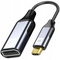 CO2 ADAPTERIS USB-C EKRANO PRIEVADAS 1.4 KABELIO ADAPTERIS USB C TIPO DP 8K 60HZ