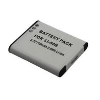 Akumuliatorius Li-ion baterija 3.7V 680mAh 2.8Wh Olympus fotoaparatui Li-50B pilka