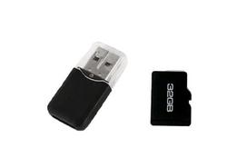 Atminties kortelė telefonui 32GB Micro SD atminties kortelė + USB adapteris