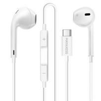 USB-C laisvų rankų įrangos - MAYAXESS - Balti - Integruotas mikrofonas - Optimalus komfortas - Suderinamas su Samsung Galaxy S25