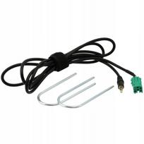 Kabelis su adapteriu ME Premium, 1 vnt., Mini Jack Aux Adapteris Su Kabeliu, Renault Clio Espace Kangoo Laguna Megane Twingo Trafic, ME Premium