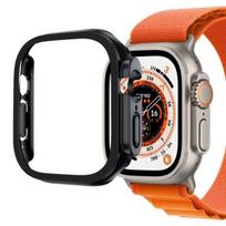 Koja suderinama su Apple Watch ULTRA 49mm - Kietas apsaugos juodas dėklas su stiklo plėvele Phonillico®