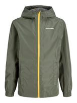 Jack & Jones Junior Demisezoninė striukė medaus spalva / šviesiai žalia