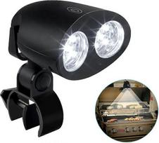 Grilio apšvietimas su 10 LED 360° sukimu
