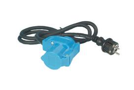 Maitinimo kabelis CEE Schuko 16A 230 V 150 cm 3x 2,5 mm2 stovyklavietės adapteris