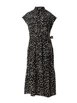 DKNY Palaidinės tipo suknelė juoda / balta