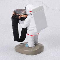 Hetang Yuese Laikrodžio stendas Senas Liokajaus / Astronautų dervos statulos modelis Laikrodžio stovo puošmena Laikymo lentyna Juvelyriniai dirbiniai Laikrodžiai Apyrankės karoliai Namų biuro parduotuvė