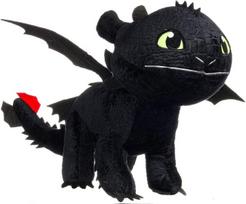 Toothless dragons pliušinis žaislas giant 90cm 100% originalus dragon trainer black dark fury