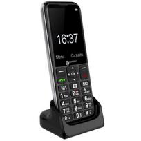 Telefonas Senjorų mobilusis telefonas - GEEMARC - Geemarc - Suderinamas su klausos aparatais - SOS mygtukas - Juodas
