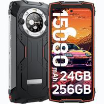 Telefonas Blackview BV9300 Pro 12/256GB MediaTek G99 15080mAh 6.7" 2.4K 64MP+32MP Android 13 4G Dual SIM NFC Oranžinė