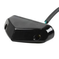 (juoda) Universalus motociklo žibintas DC 12V 12LED stabdžių stabdymo galinis žibintas DRL indikatoriai, skirti motociklo motociklo keturračiams, purvo dviračių blykstės Motorinių transporto priemonių apšvietimas, juodas