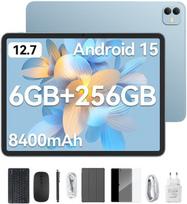 Planšetinis kompiuteris Blackview LINK8 12.7" 2K+ 90Hz, 18GB + 256GB/SD 2 TB, Android 15, 8400 mAh, 16+13MP, WPS Mėlyna