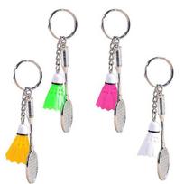 4 Vnt Metal Key Ring Mini Ornament Dovanų Poros Raktų Pakabukų Dekoracijos Dekoratyvinės Raktų Pakabukų Gėrybės Užpildai