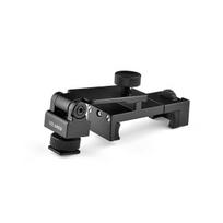 Telefono laikiklis Telefono laikiklis Teleprompterio stovas Mount Clamp Teleprompter Horizontalus vertikalus fotografavimas Telefonas Mount Clamp Clip with Cold Shoe