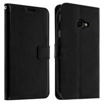 Piniginė dėžutė - AVIZAR - Samsung Galaxy Xcover 4/4S - Juoda - Lankstus dėklas - Stovo funkcija
