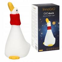 Innogio silikoninė naktinė lemputė "ančiukas" Led, lietimui jautri