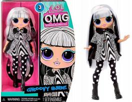 L.o.l. Surprise O.m.g. Groovy Babe 3 serijos mados lėlė