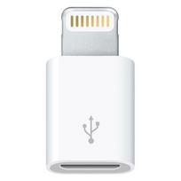 Mikro USB - "Lightning" adapteris iPhone, baltas 0007