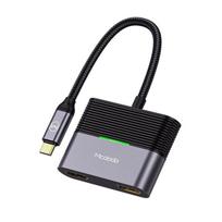 "Mcdodo Rocky" serijos USB-C ir 2x HDMI 4K 60Hz adapteris HU-7390