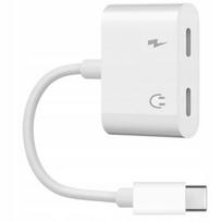 CO2 ADAPTERIS 2X USB-C ADAPTERIS USB C TIPO KABELIS SAMSUNG APPLE XIAOMI SU DAC