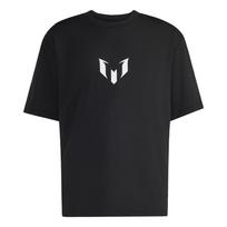 ADIDAS PERFORMANCE Sportiniai marškinėliai 'Messi Zne' juoda / balta