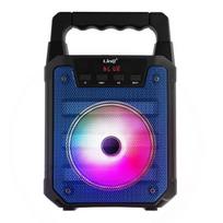 Šviesus garsiakalbis – LINQ – Bluetooth – Suderinamas su mikrofonu – Kortelių skaitytuvas – Mėlyna