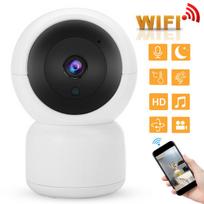 Kompiuterio (WEB) kamera 2 MP „WiFi“ kūdikio monitorius su naktiniu matymu, judesio aptikimu, dviejų krypčių garsu, „Tuya“ namų apsaugos sistema, IP kamera su verksmo aliarmu ir judesio įspėjimu