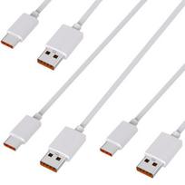 Lot 3 Greitosios USB-C krovimo laidai 1m Xiaomi 13-12-Redmi Note 12-Redmi Note 11-Poco M4 PRO-Poco X5-Mi 11 Lite-Pad 6 Phonillico®
